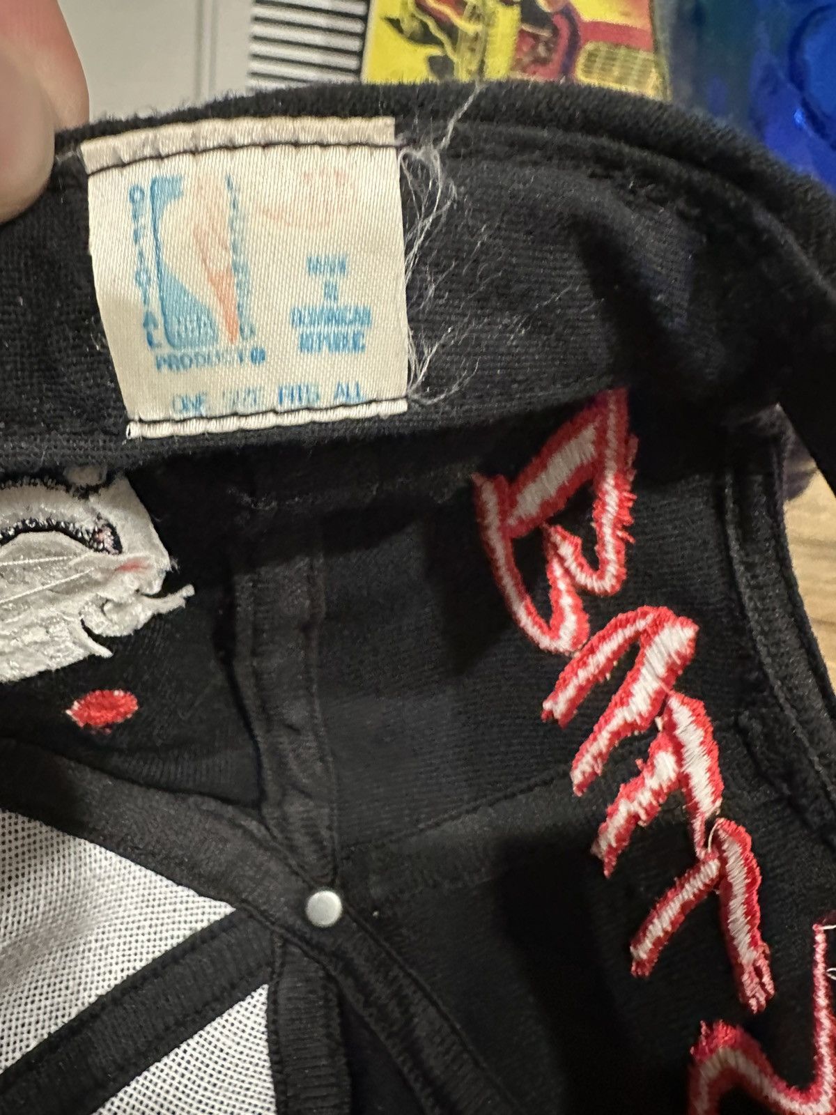 NBA Vintage Chicago Bulls Snapback with Rear Spellout Size ONE SIZE - 8 Thumbnail