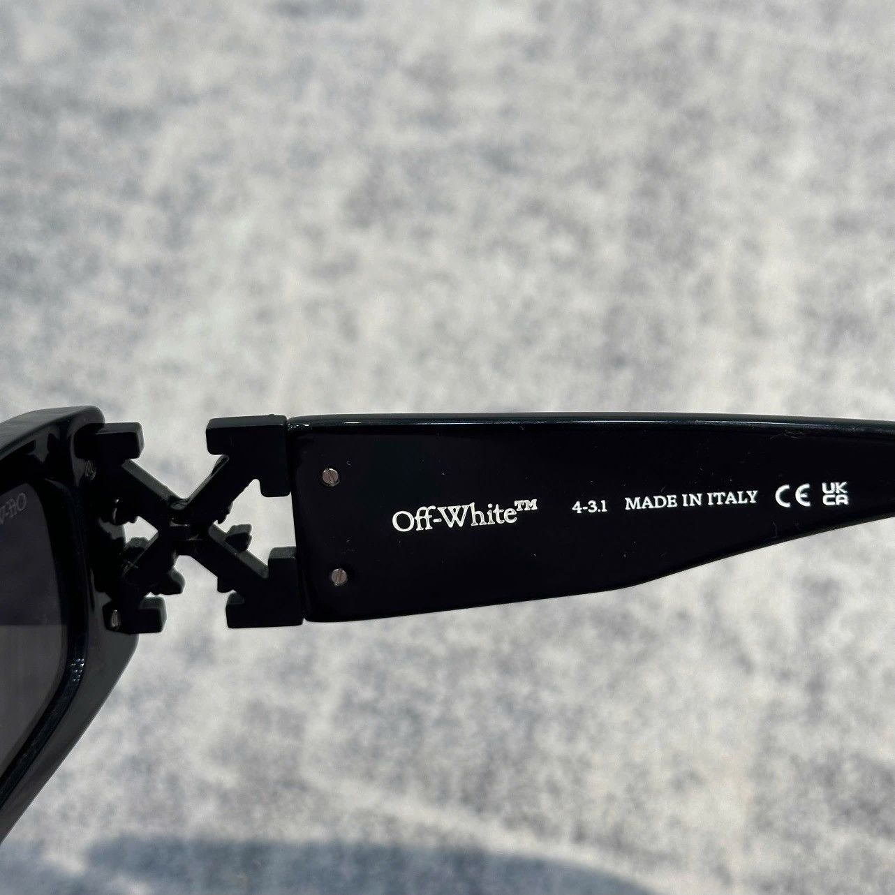 Off-White OFF WHITE ROMA BLACK DARK GREY SUNGLASSES Size ONE SIZE - 6 Thumbnail