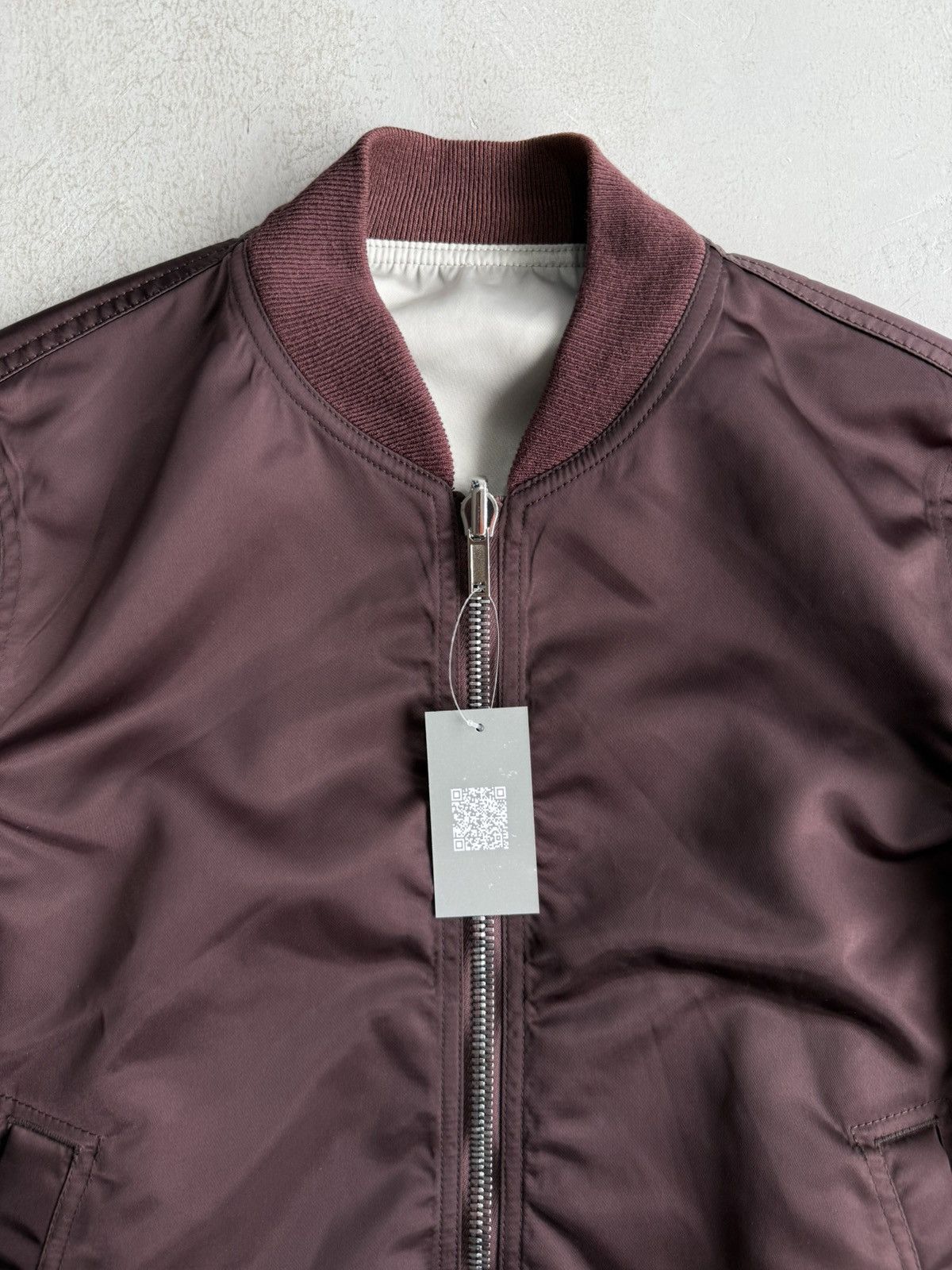 Rick Owens Rick Owens - Mainline Reversible Cropped Bomber Jacket Size US M / EU 48-50 / 2 - 4 Thumbnail