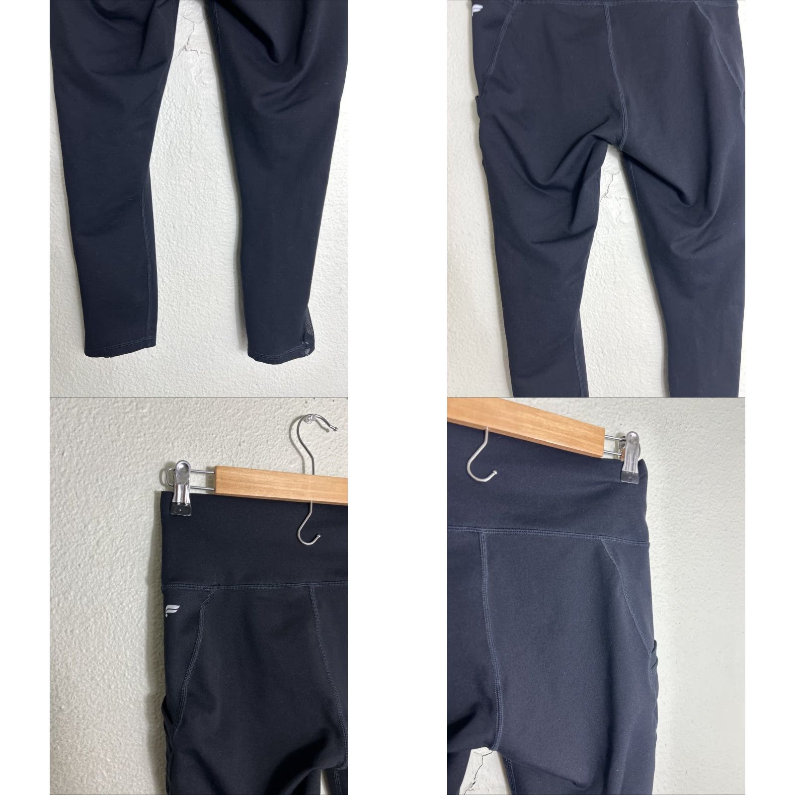 Fabletics Fabletics Powerhold Leggings Capri Black 26x22 Women's Size 26" / US 2 / IT 38 - 8 Thumbnail