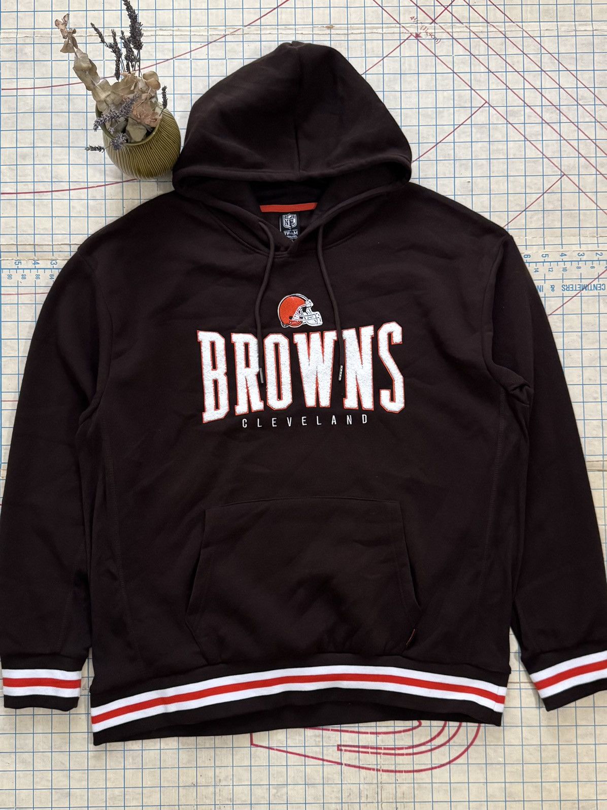 NFL NWOT NFL Team Apparel Cleveland Browns Hoodie Size XXL Mens Size US XXL / EU 58 / 5 - 1 Thumbnail