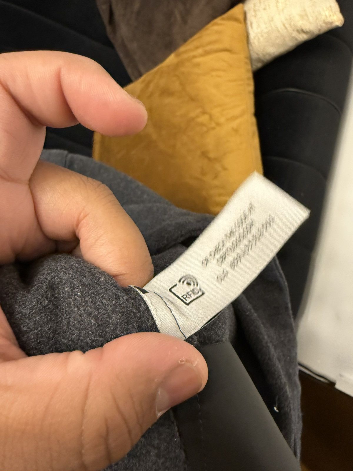 Palm Angels Palm Angels Monogram Cotton Gray Jacket Size Large 52 EU Size US L / EU 52-54 / 3 - 10 Thumbnail