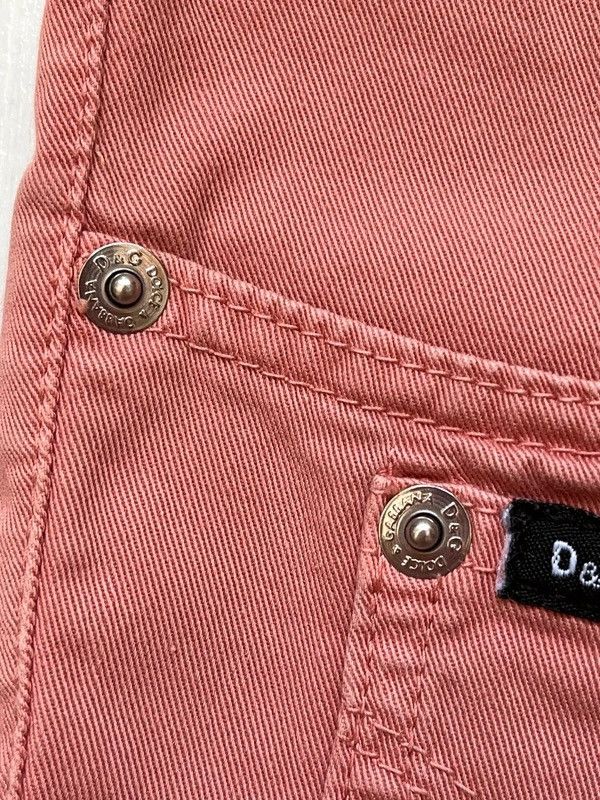 Dolce & Gabbana Dolce & Gabbana D&G Y2K Vintage Glamour Affair Short Jeans Size 27" / US 4 / IT 40 - 6 Thumbnail