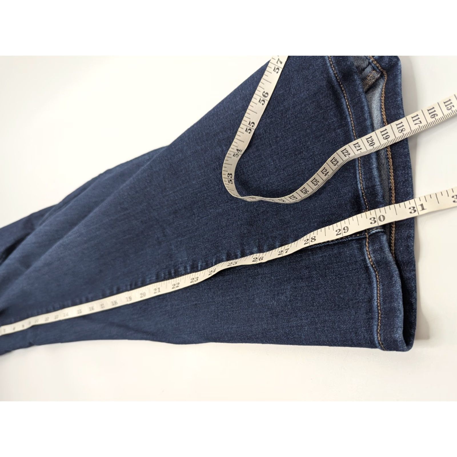 Vintage VINTAGE Lane Bryant High Rise Boot Jeans Womens 20 Tighter Tummy Flex Magic Waistband Jean Bootscut 5-Pocket Denim Blue Size 42" / US 20 - 6 Thumbnail