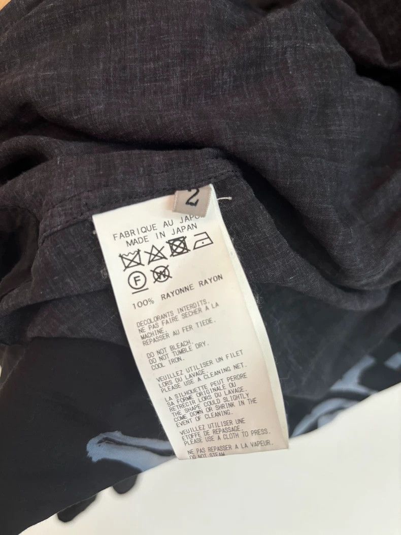 Yohji Yamamoto Yohji Yamamoto Silk dog-walking print shirt Size US M / EU 48-50 / 2 - 3 Thumbnail