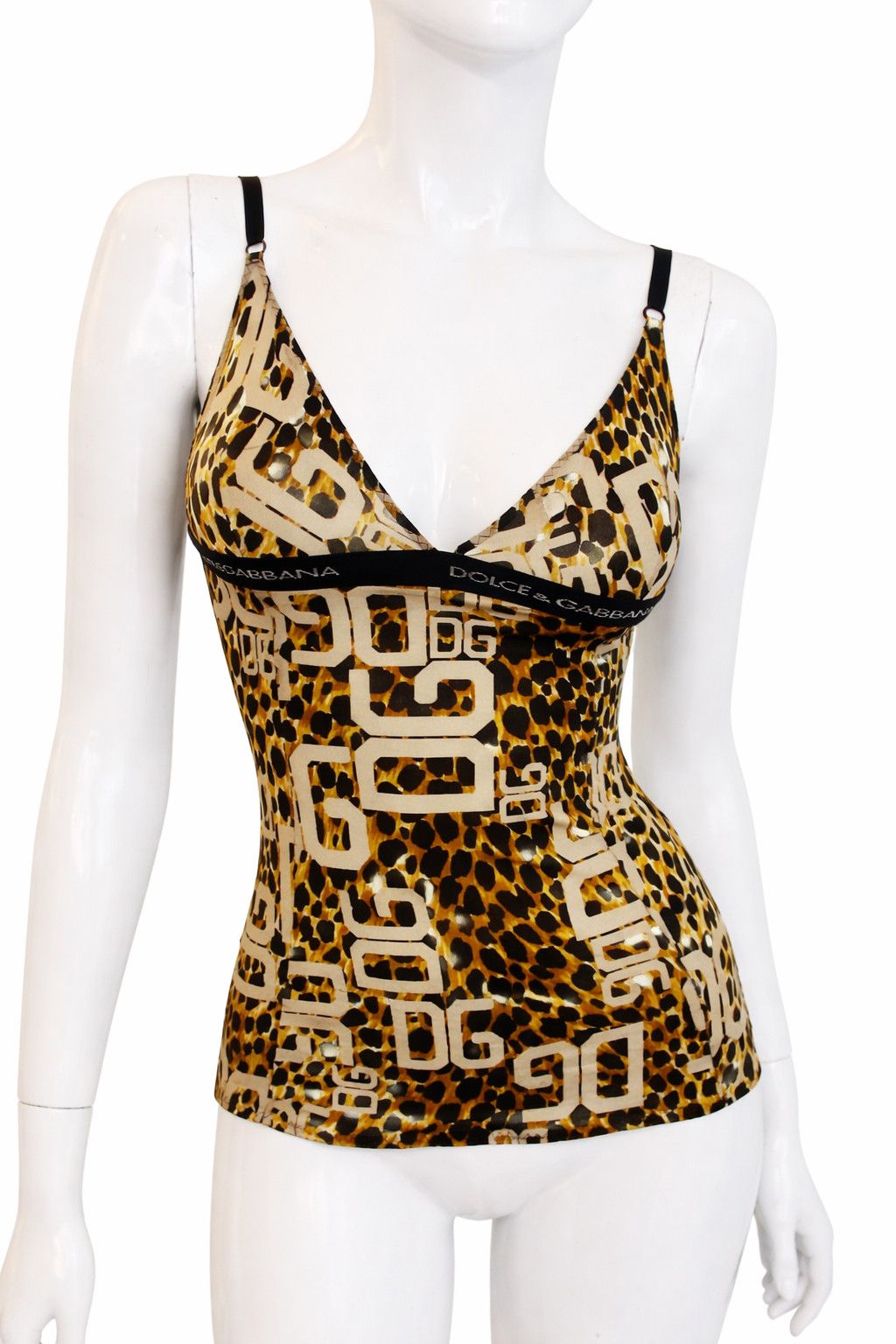 Dolce & Gabbana Dolce & Gabbana D&G Leopard Print X-small Small Top Size XS / US 0-2 / IT 36-38 - 8 Thumbnail
