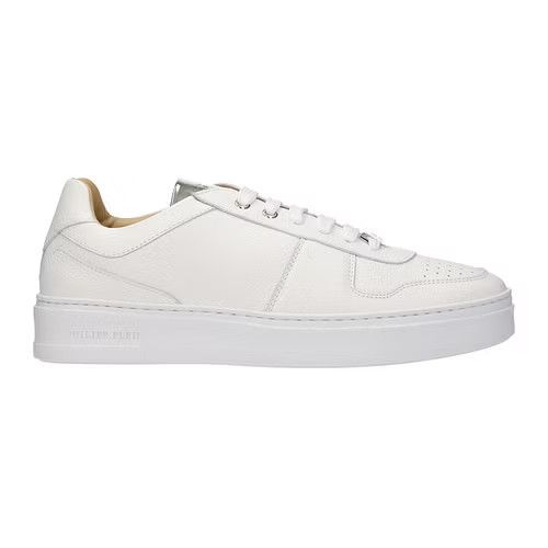 image of Philipp Plein Ob1O1E0424 Low Top Sneakers In White, Men's (Size 11)