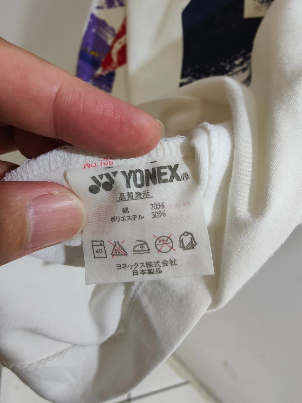 Vintage Vintage Yonex Badminton Tournement Shirt made in japan Size US L / EU 52-54 / 3 - 3 Thumbnail