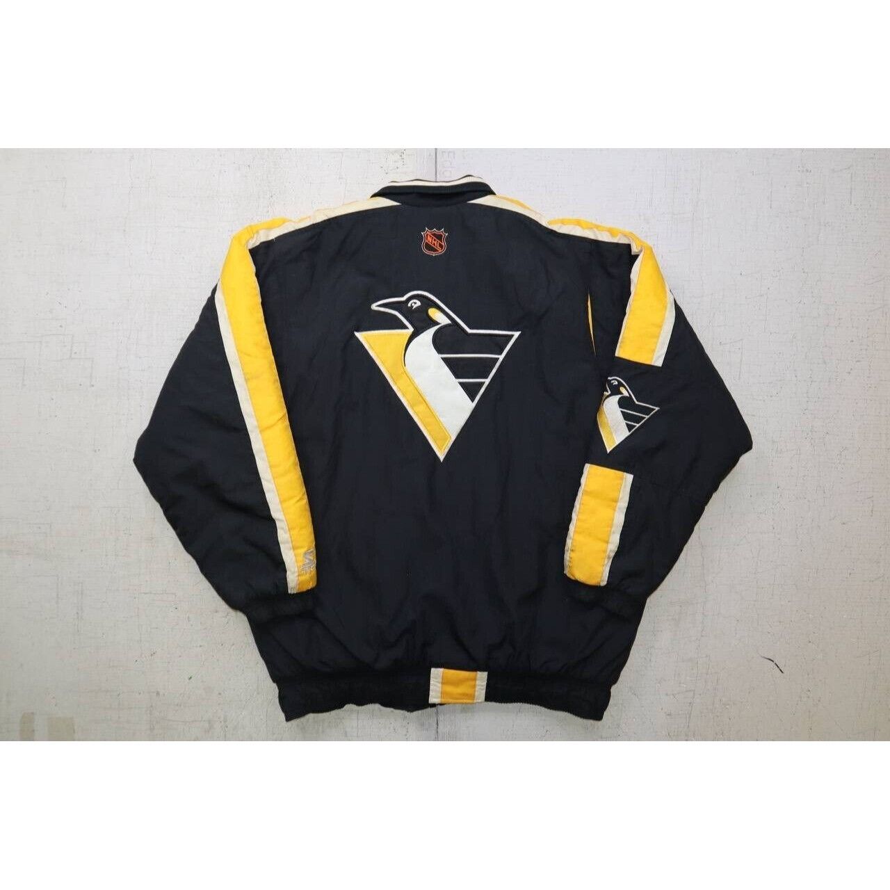 Starter Vintage 90s Pittsburgh Penguins Insulated Starter XL Size US XL / EU 56 / 4 - 4 Thumbnail
