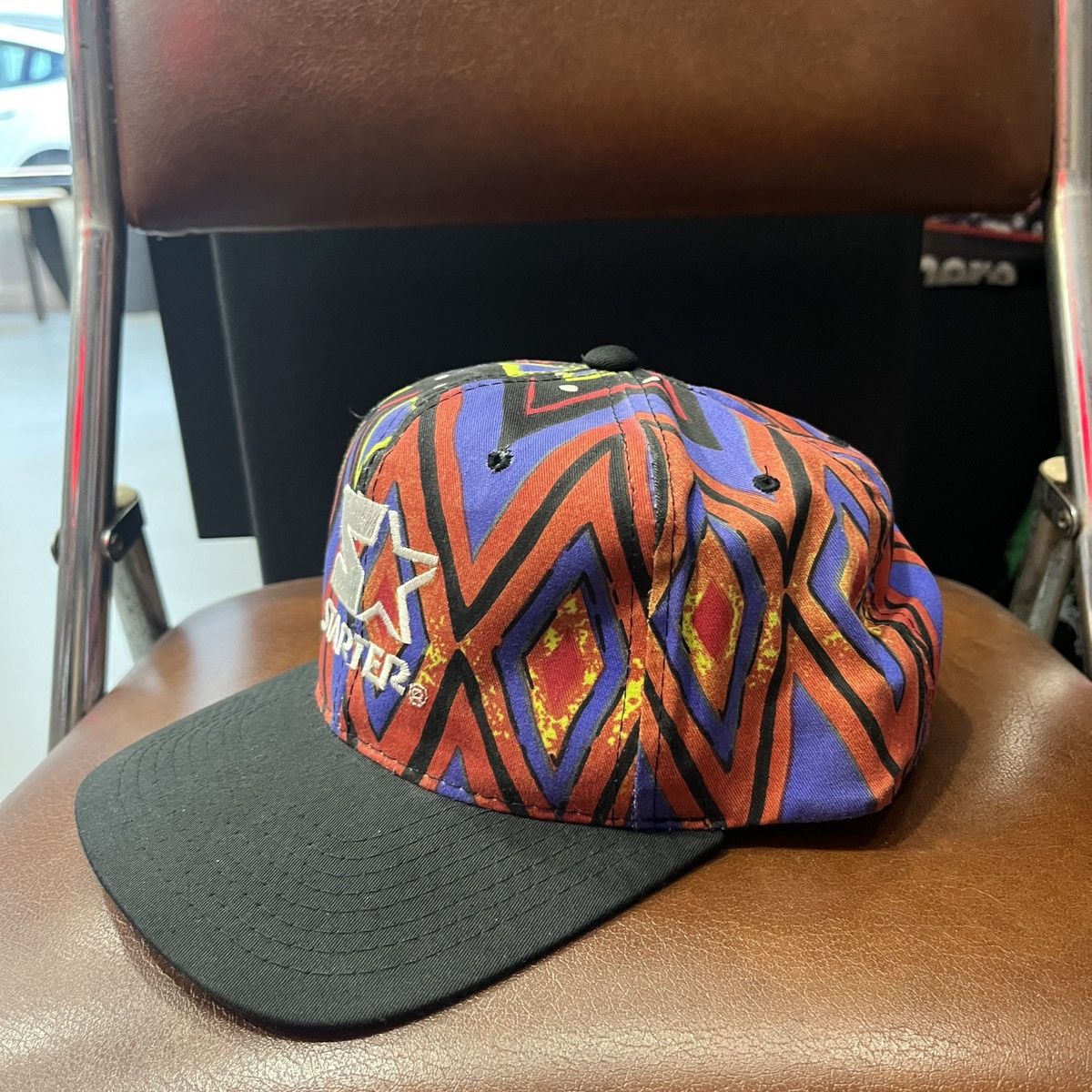 Starter Vintage Dj Jazzy Jeff 1993 Starter Aztec Cap Snapback Hat Size ONE SIZE - 3 Thumbnail