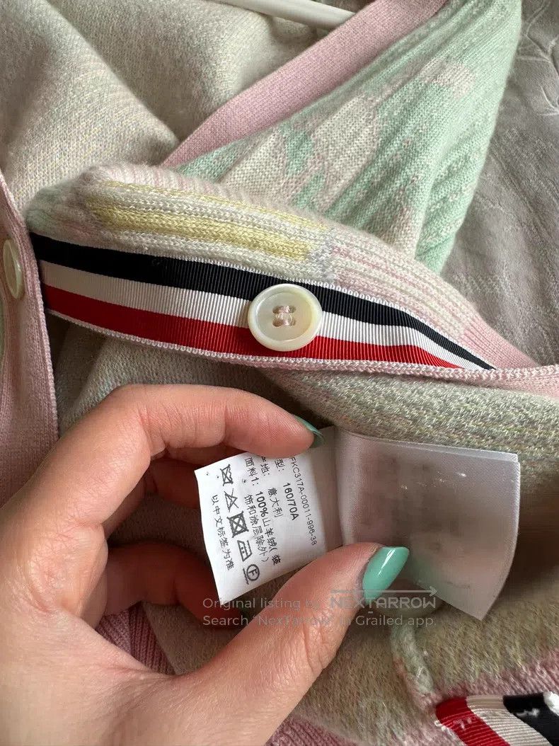 Thom Browne Thom Browne Macaron Color Cashmere Coat Size US XS / EU 42 / 0 - 7 Thumbnail