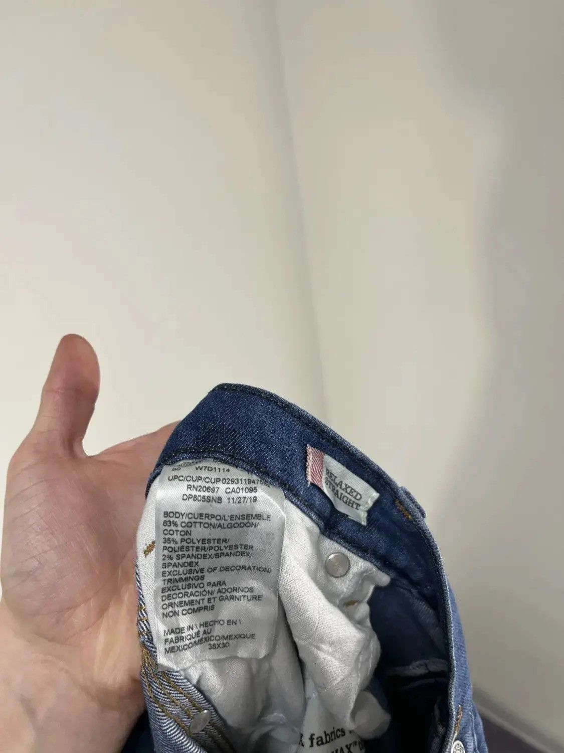Dickies × Vintage Vintage Dickies USA Faded Blue Denim Hype Baggy Jeans Size US 38 / EU 54 - 8 Thumbnail