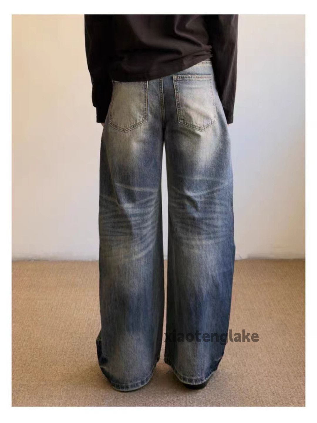 Jean Xtl vintage wide Leg flared hiphop cleanfit y2k jeans Size US 30 / EU 46 - 3 Thumbnail