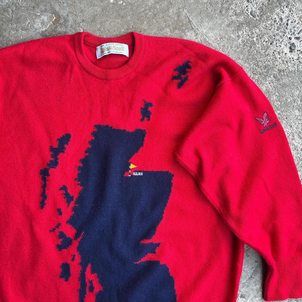 Lyle & Scott Vintage Lyle & Scott Lambswool Nairn Golf Jumper7- Size US XL / EU 56 / 4 - 2 Thumbnail
