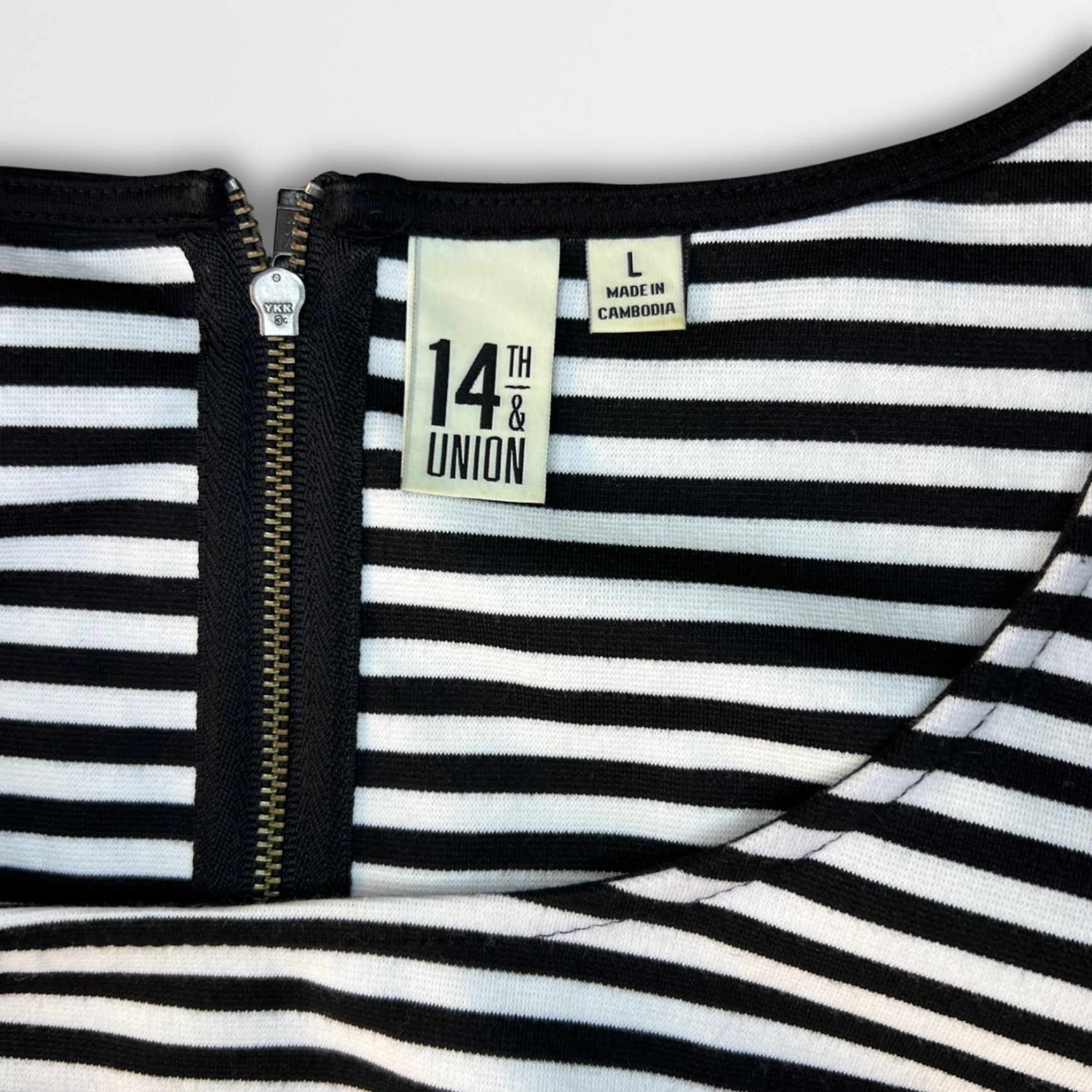 14th & Union 14th & Union Women’s Striped Top Shirt Size L Casual Size L / US 10 / IT 46 - 4 Thumbnail