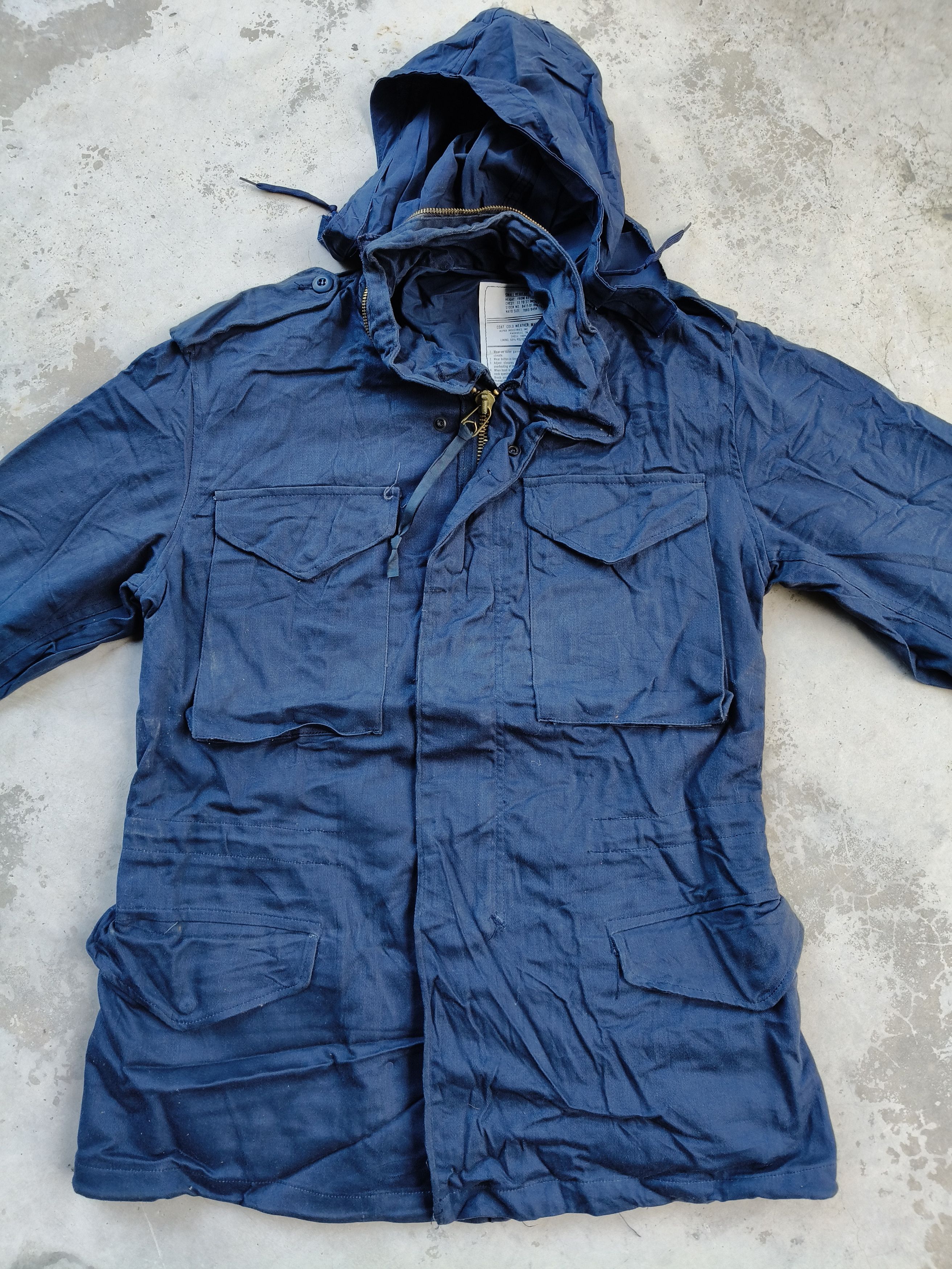 Alpha Industries Vintage Alpha Jacket Military Size US S / EU 44-46 / 1 - 5 Thumbnail