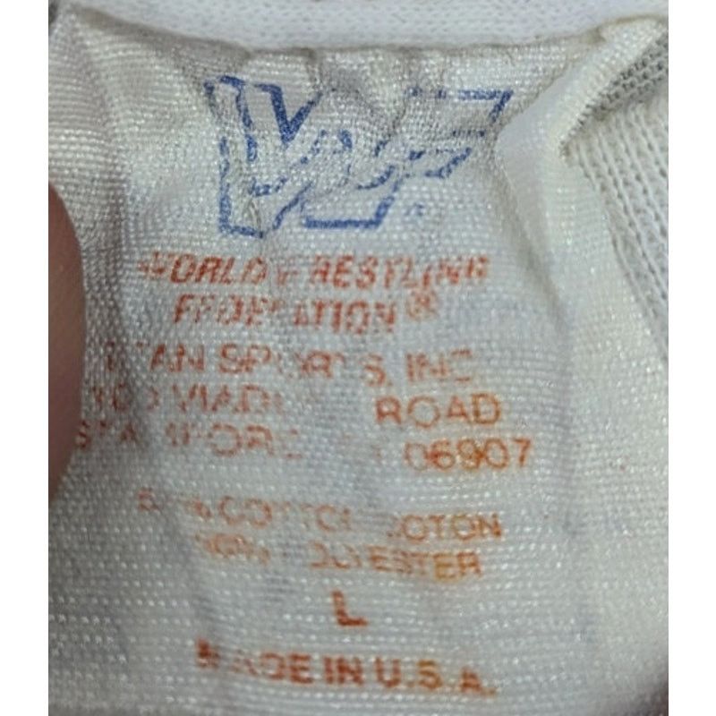 Vintage × WWE Vintage 1990 Rowdy Roddy Piper WWF Made in USA t-shirt Size US M / EU 48-50 / 2 - 5 Thumbnail
