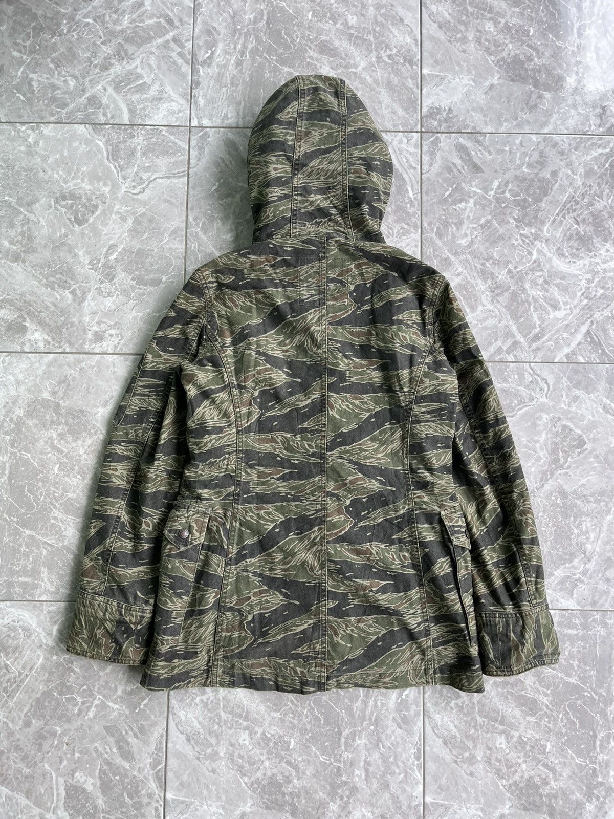 Hysteric Glamour Hysteric Glamour Parka Fur Camo Jacket Size US S / EU 44-46 / 1 - 7 Thumbnail