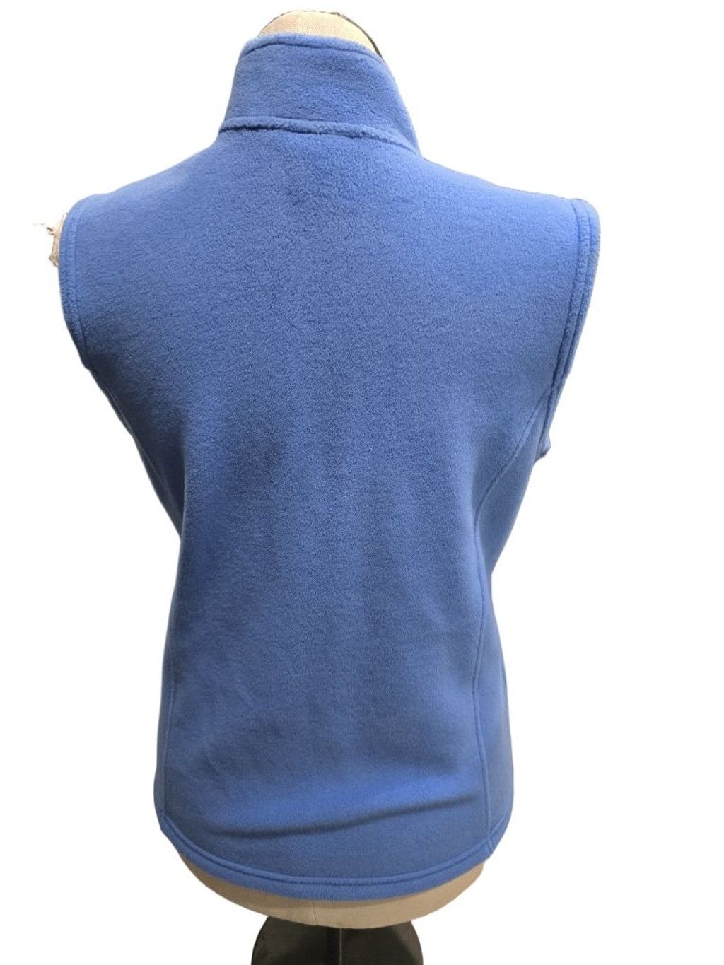 L.L. Bean L.L.Bean Women's Blue Fleece Full-Zip Vest L Size L / US 10 / IT 46 - 3 Thumbnail
