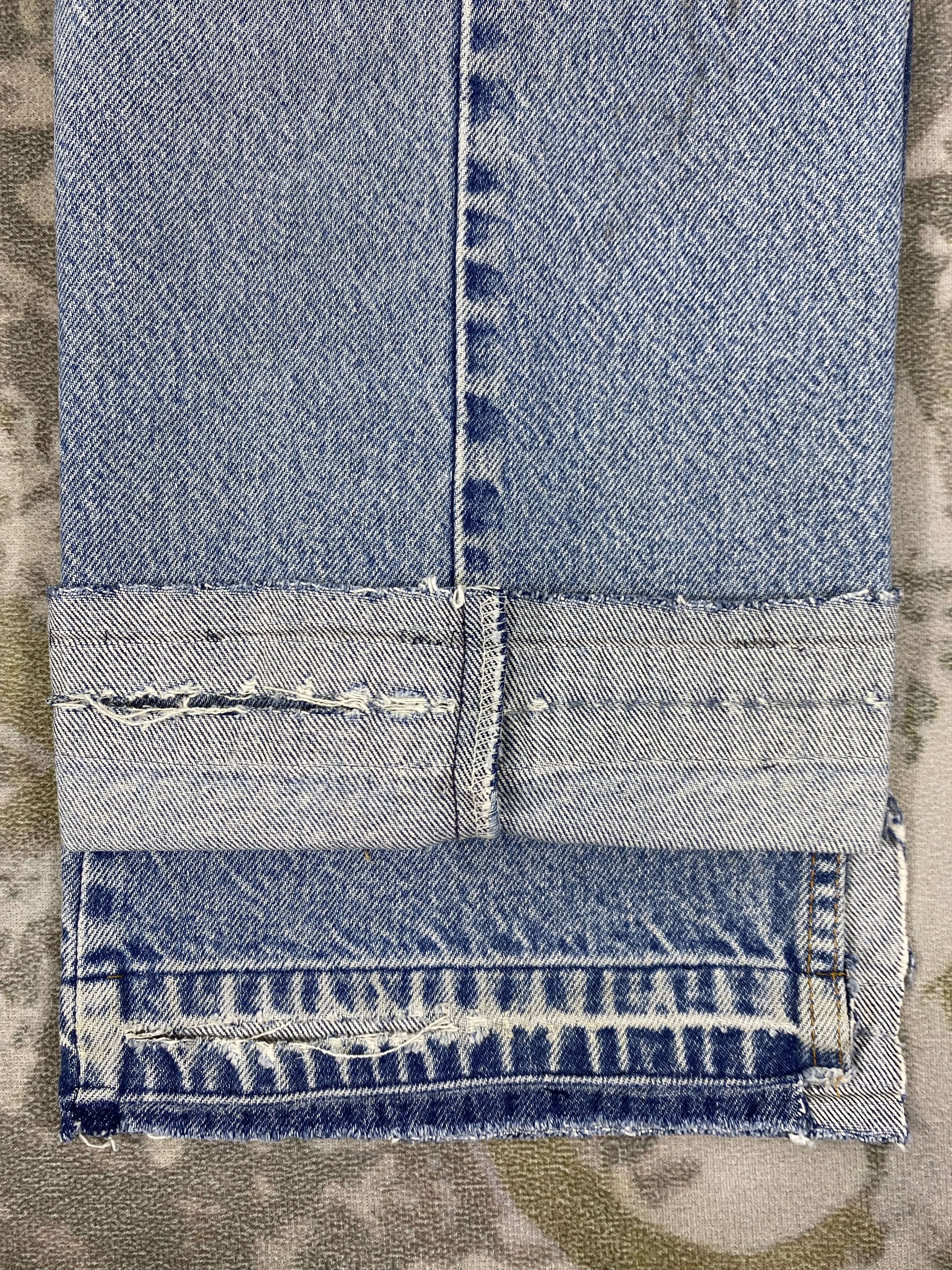 Levi's Faded Blue Vintage Levi's 505 Orange Tab 37x27 Denim JN3505 Size US 37 - 11 Thumbnail