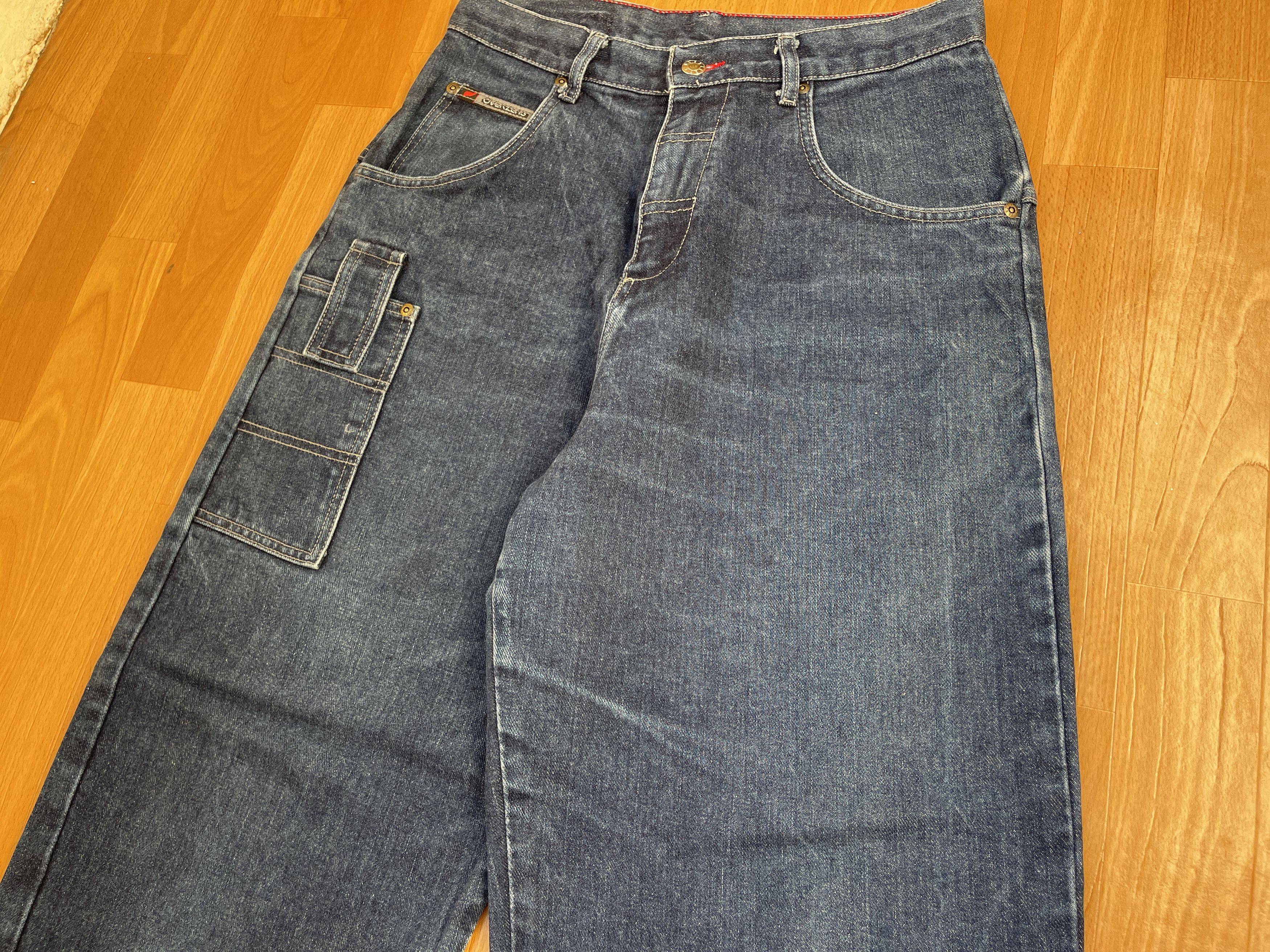Other Overzeas jeans, vintage baggy, 90s hip hop, 1990s, skater 30 Size US 30 / EU 46 - 9 Thumbnail