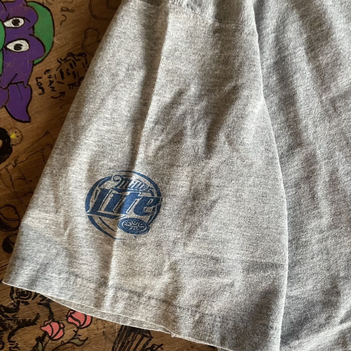 Fruit Of The Loom × Vintage Y2K Miller Lite Racing T Shirt Size US XL / EU 56 / 4 - 3 Thumbnail