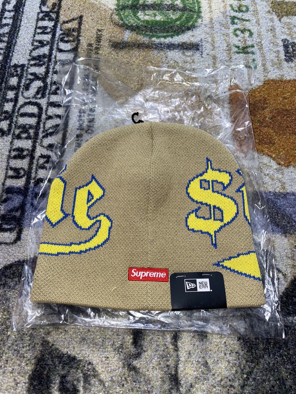 New Era × Supreme Supreme New Era Accent Logo Beanie Size ONE SIZE - 2 Thumbnail