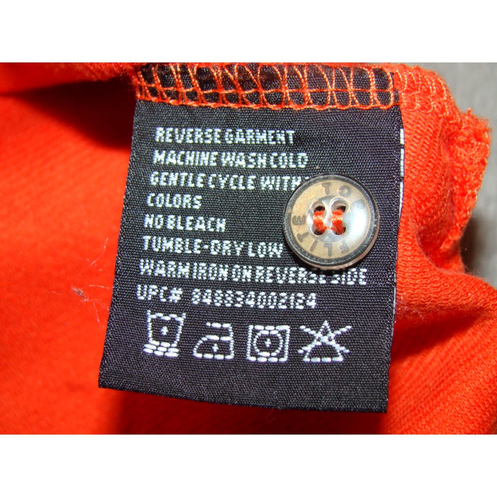 Vintage **Vintage Top Flite Mens Large Textured Orange Golf Polo Shirt** User: Vintage Top Flite Mens Large Textured Orange Golf Polo Shirt Size US L / EU 52-54 / 3 - 5 Thumbnail