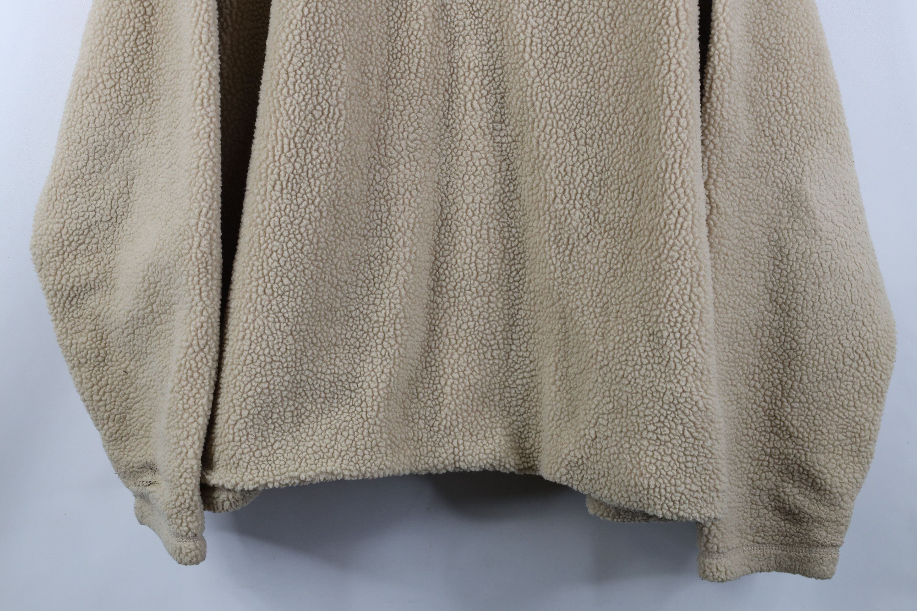 Lands' End Vintage Y2K Lands End Deep Pile Fleece Half Zip Sweater Size US XXL / EU 58 / 5 - 3 Thumbnail