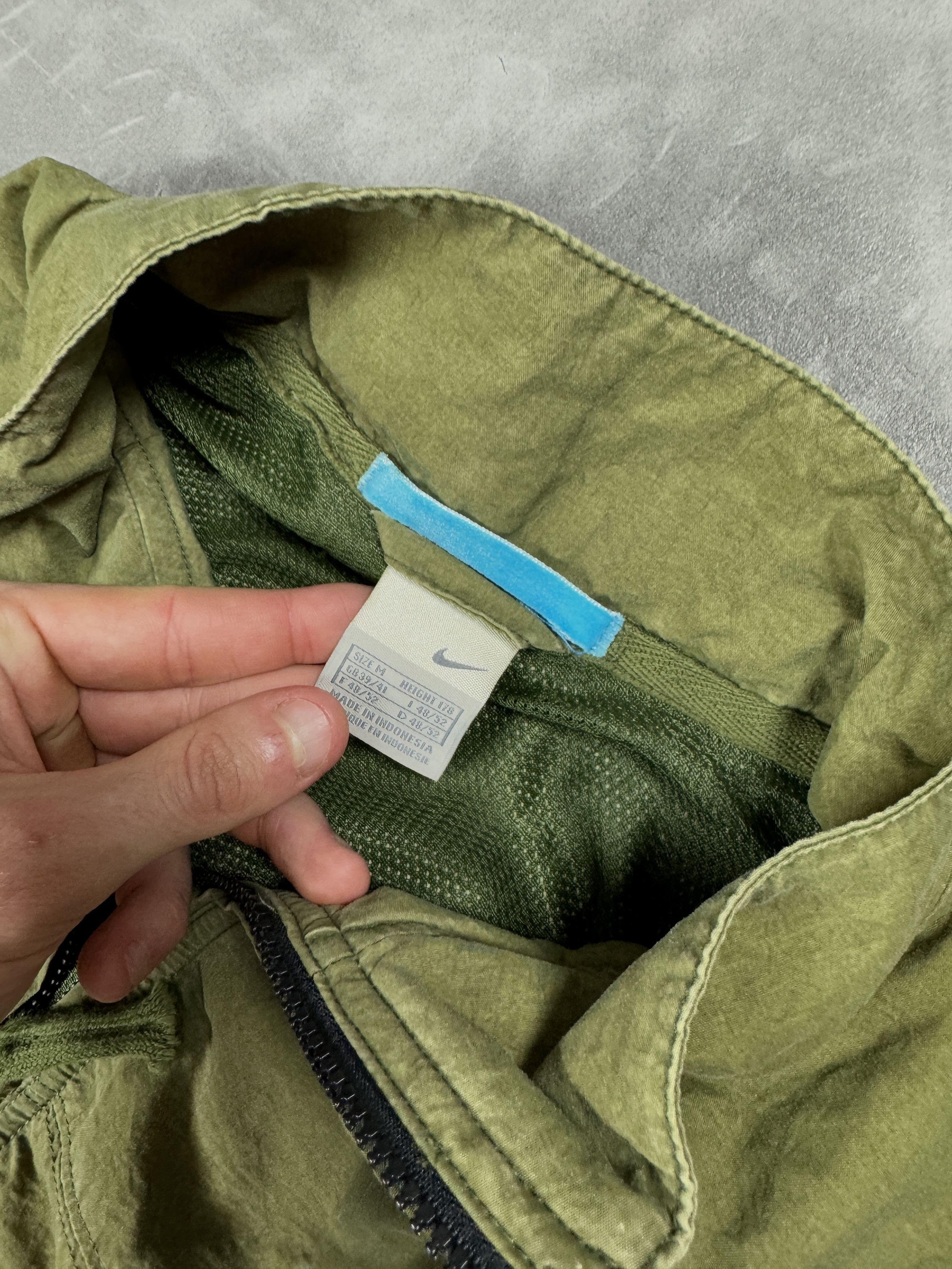 Nike × Vintage Vintage Nike khaki light windbreaker jacket streetwear 90s Size US M / EU 48-50 / 2 - 8 Thumbnail