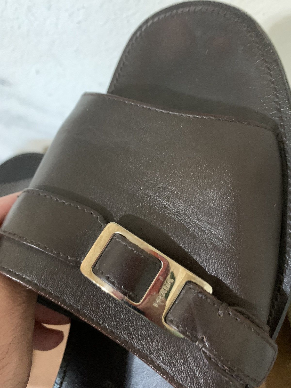 Prada Novo Calf sandals style # 2X1969 Size US 11 / EU 44 - 8 Thumbnail