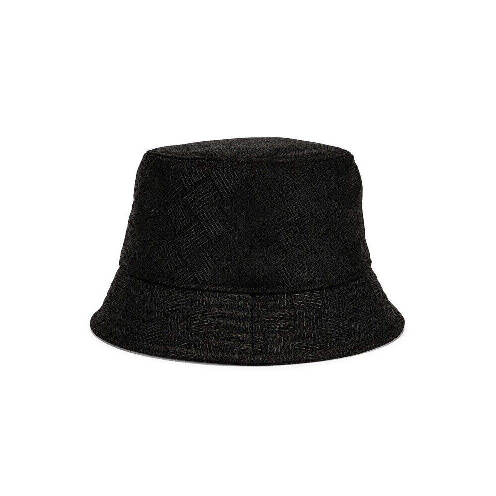 Bottega Veneta NWT Bottega Veneta Intrecciato Jacquard Bucket Hat in Black Size ONE SIZE - 1 Thumbnail