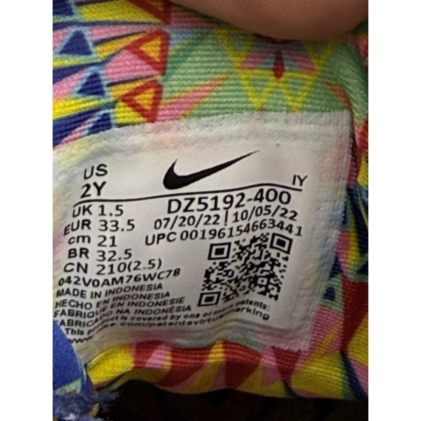 Nike Nike LittlePosite One ASW PS Kaleidoscope Size 2Y Foamposite Size US 4 / IT 34 - 6 Thumbnail