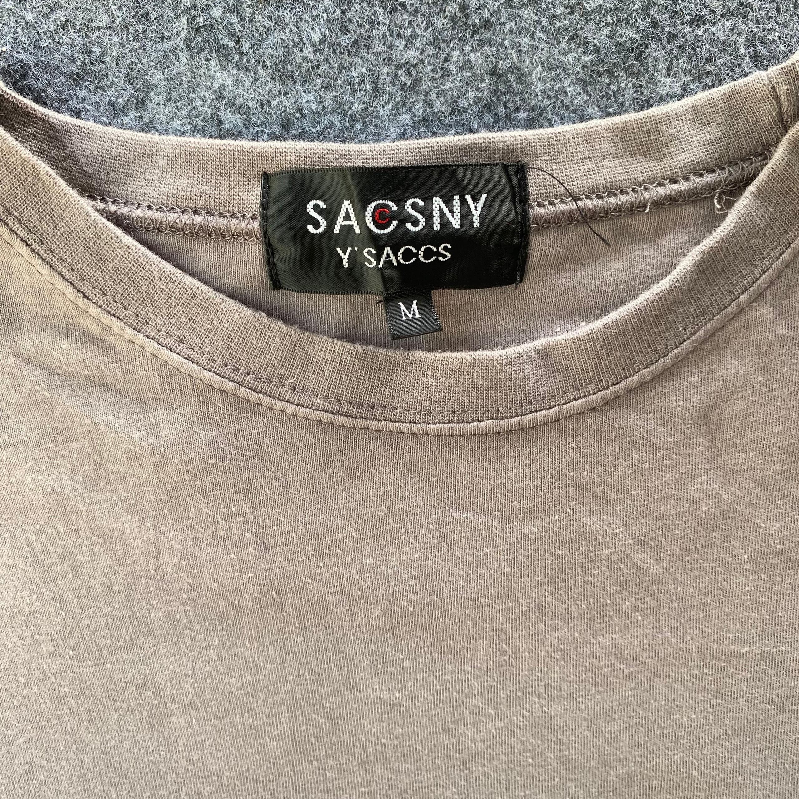 Yohji Yamamoto Vintage Yohji Yamamoto Sacsny Ysaccs Tshirt Size US M / EU 48-50 / 2 - 9 Thumbnail