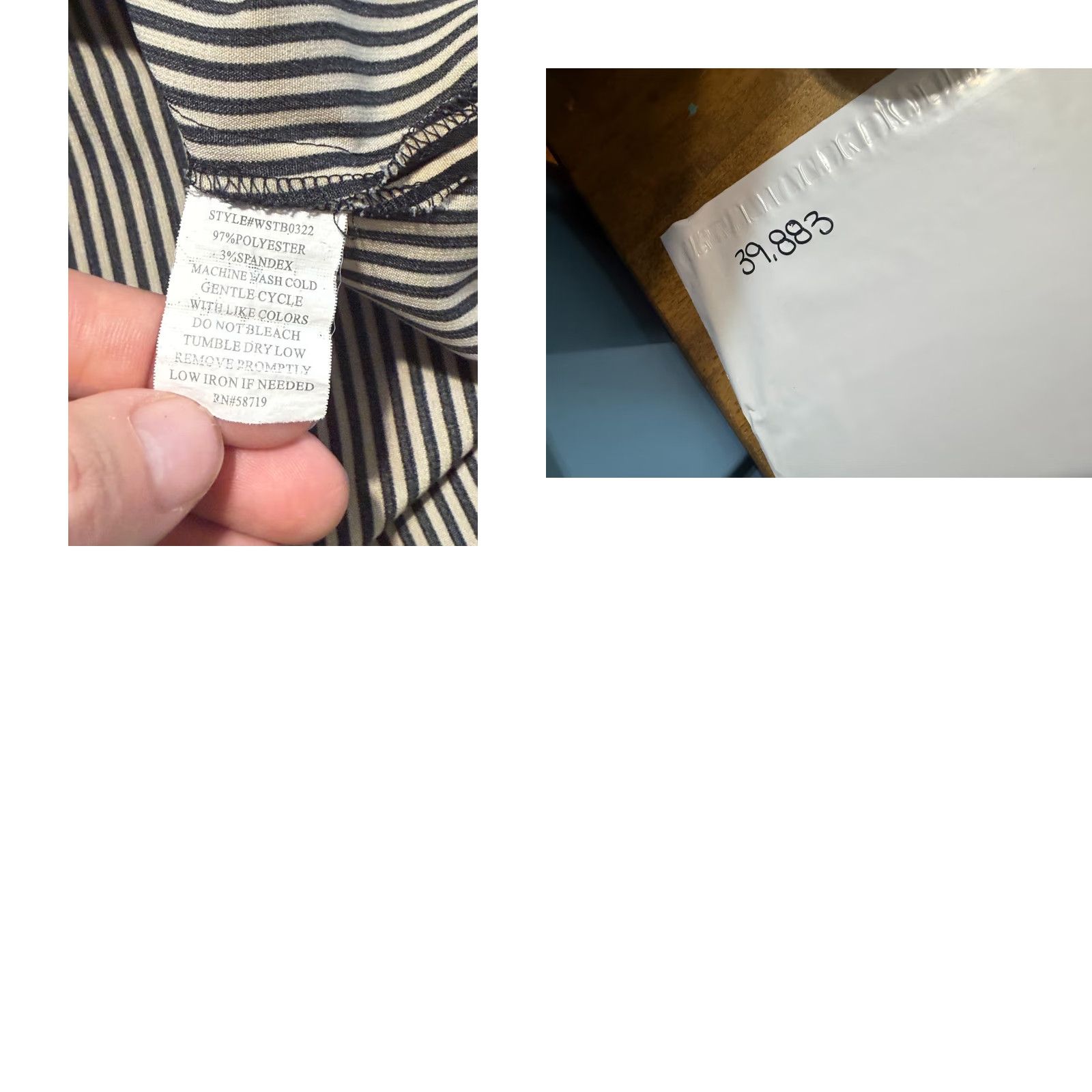 Vintage Notations Shirt, Women's Plus 1X Brown Black Striped Long Sleeve Button Up Shirt Size XL / US 12-14 / IT 48-50 - 8 Thumbnail