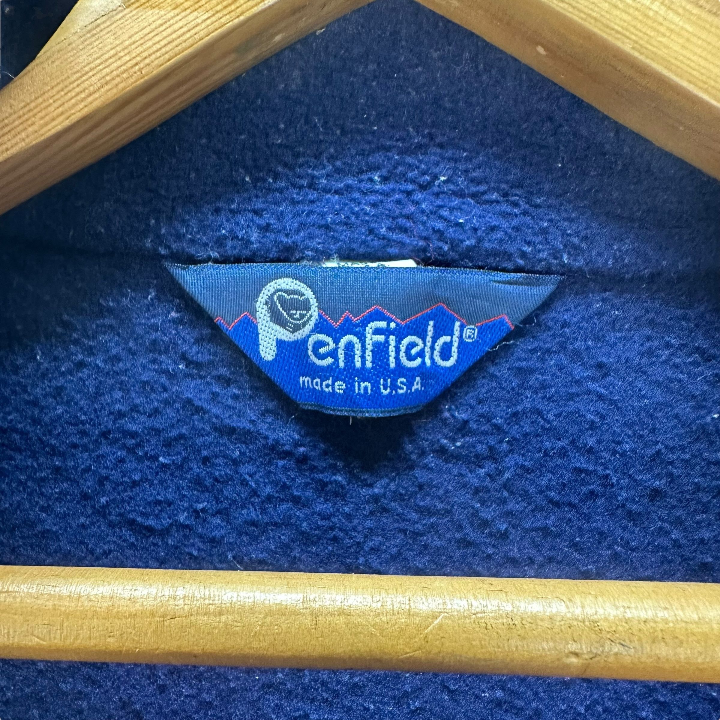 Penfield PENFIELD HALF ZIP TURTLE NECK PULLOVER FLEECE #8739-023 Size US L / EU 52-54 / 3 - 7 Thumbnail