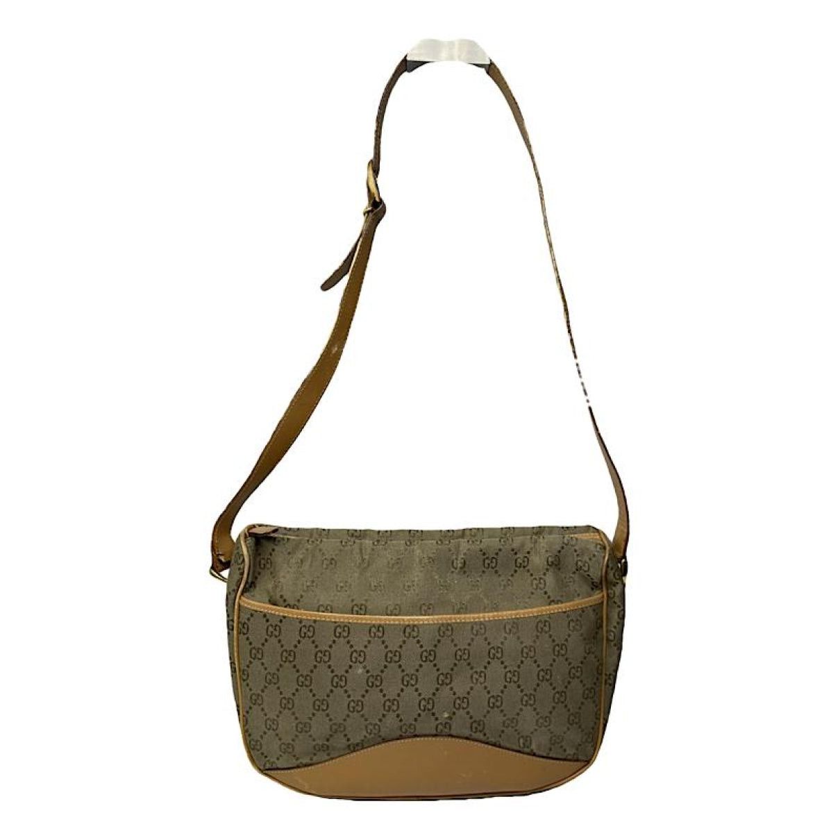 Gucci Jackie Vintage Beige Cotton Handbag Size ONE SIZE - 1 Thumbnail