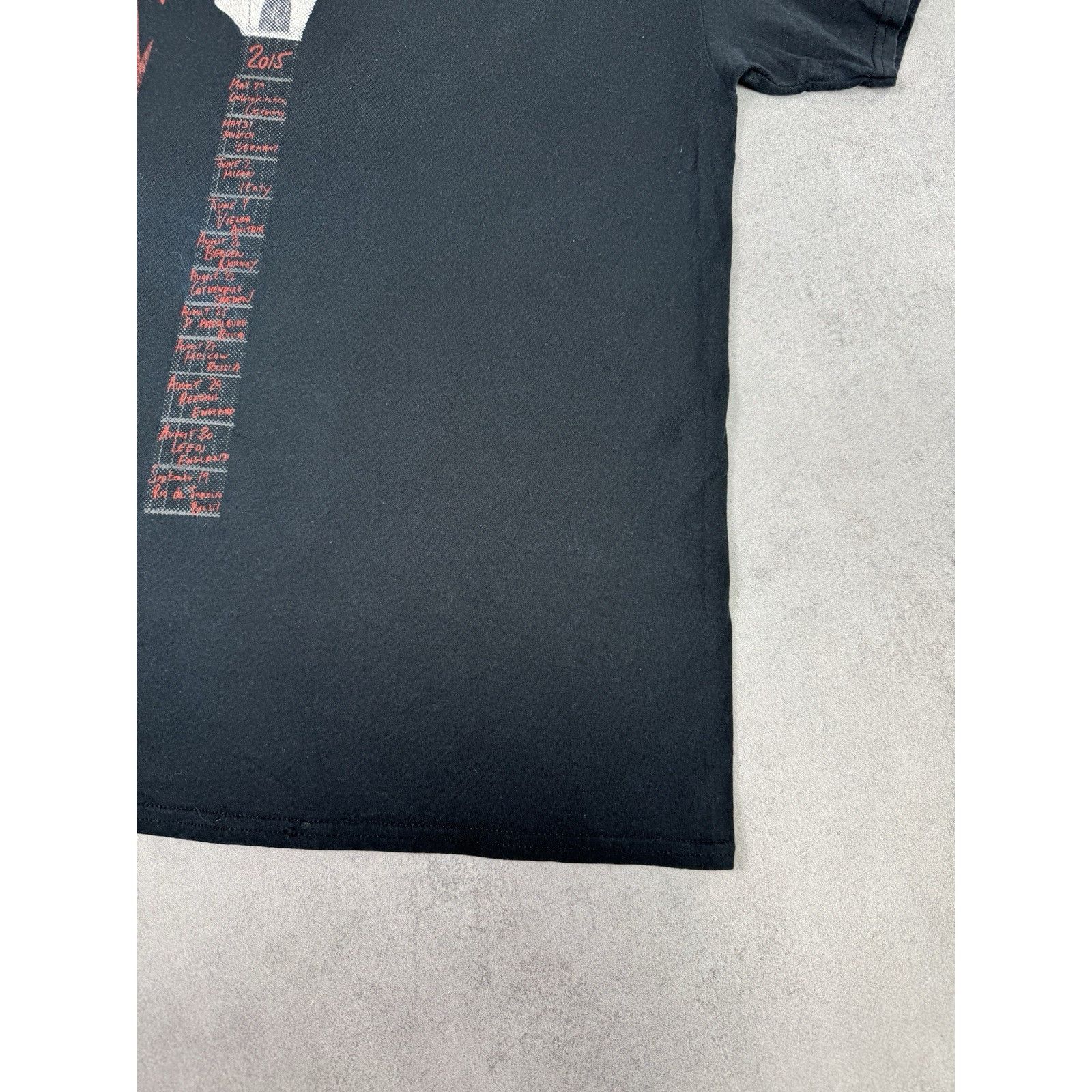 Metallica Metallica Lords Of Summer Tour T Shirt Band Tee Black Faded Size US L / EU 52-54 / 3 - 19 Thumbnail