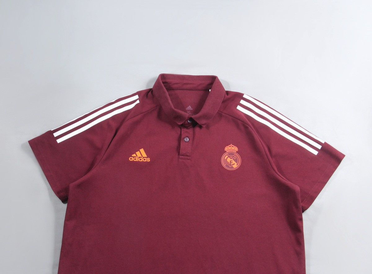 Adidas Adidas x Real Madrid Soccer Football Polo Shirt Jersey XL Size US XL / EU 56 / 4 - 2 Thumbnail