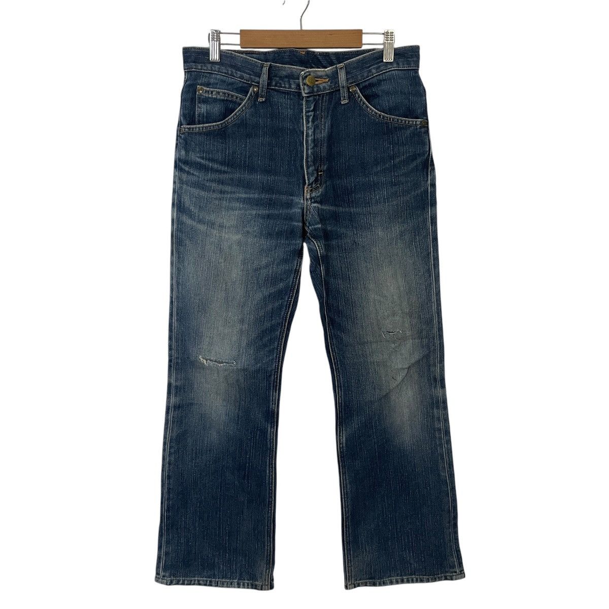 Lee Vintage Lee Distressed Denim Jeans Size US 31 - 1 Thumbnail