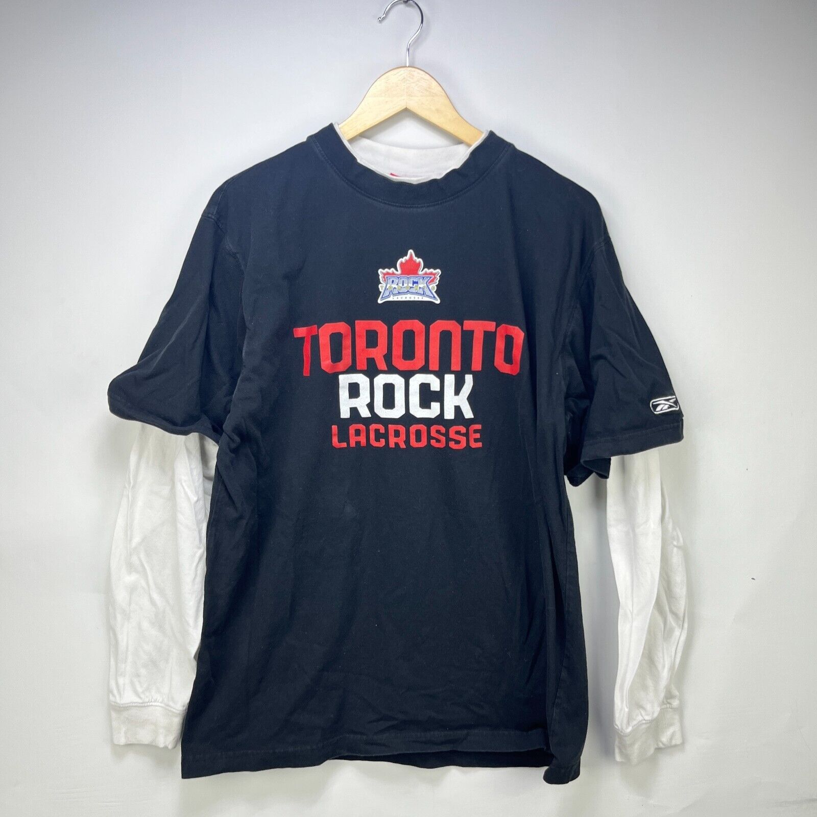 Reebok × Vintage Vintage Toronto Rock Lacrosse Reebok Long Sleeve Shirt Large Size US L / EU 52-54 / 3 - 1 Thumbnail