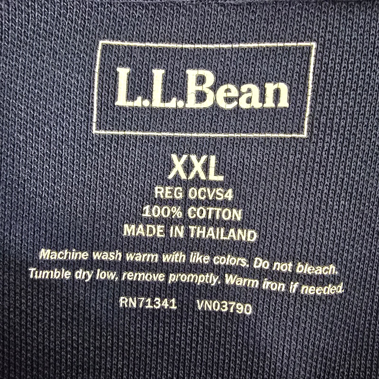 L.L. Bean LL Bean Premium Double L Polo Long-Sleeve Men XXL 2XL Navy Size US XXL / EU 58 / 5 - 12 Thumbnail