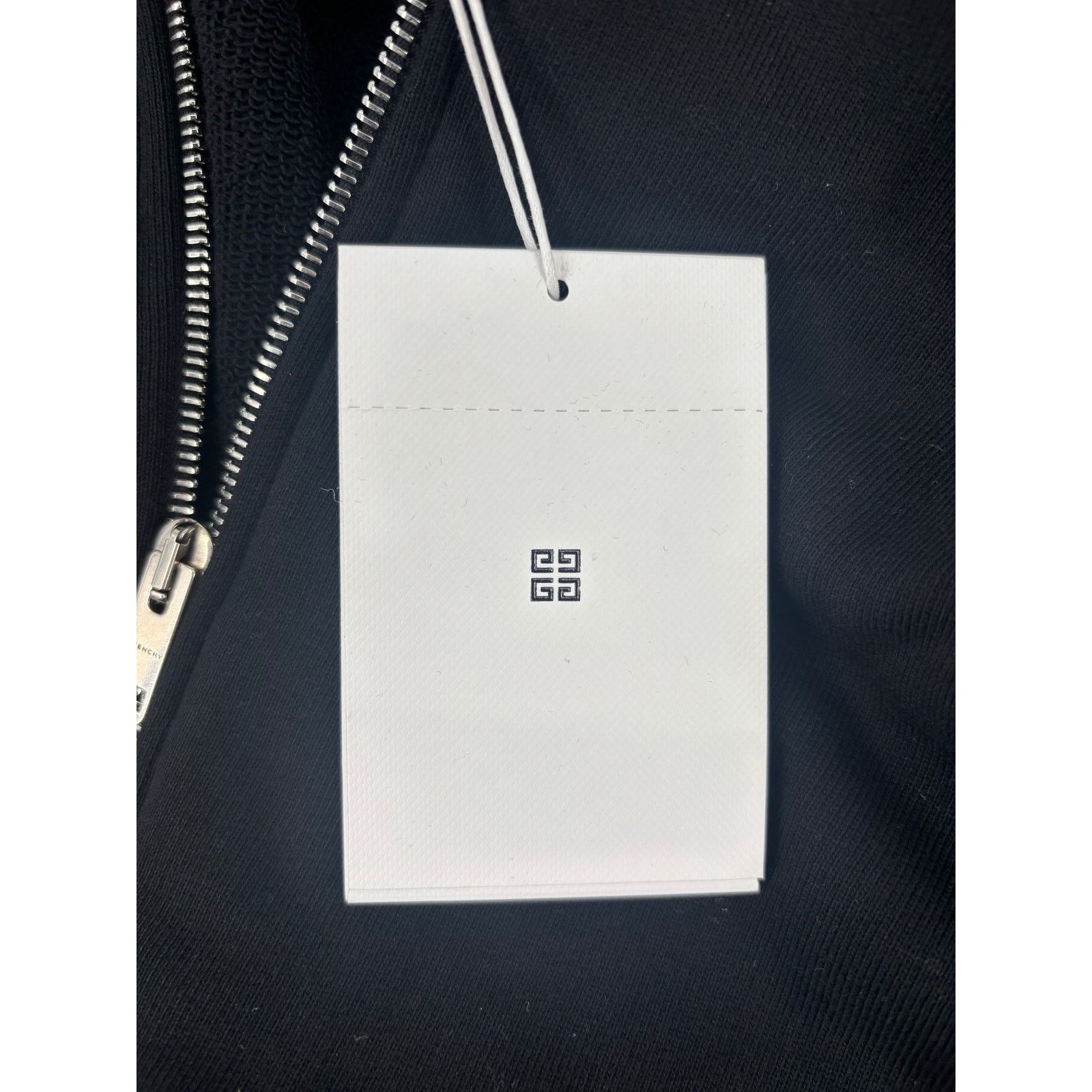 Givenchy Givenchy Men's Boxy 'Tarot' Black Full-Zip Hoodie Size XXL Size US XXL / EU 58 / 5 - 9 Thumbnail