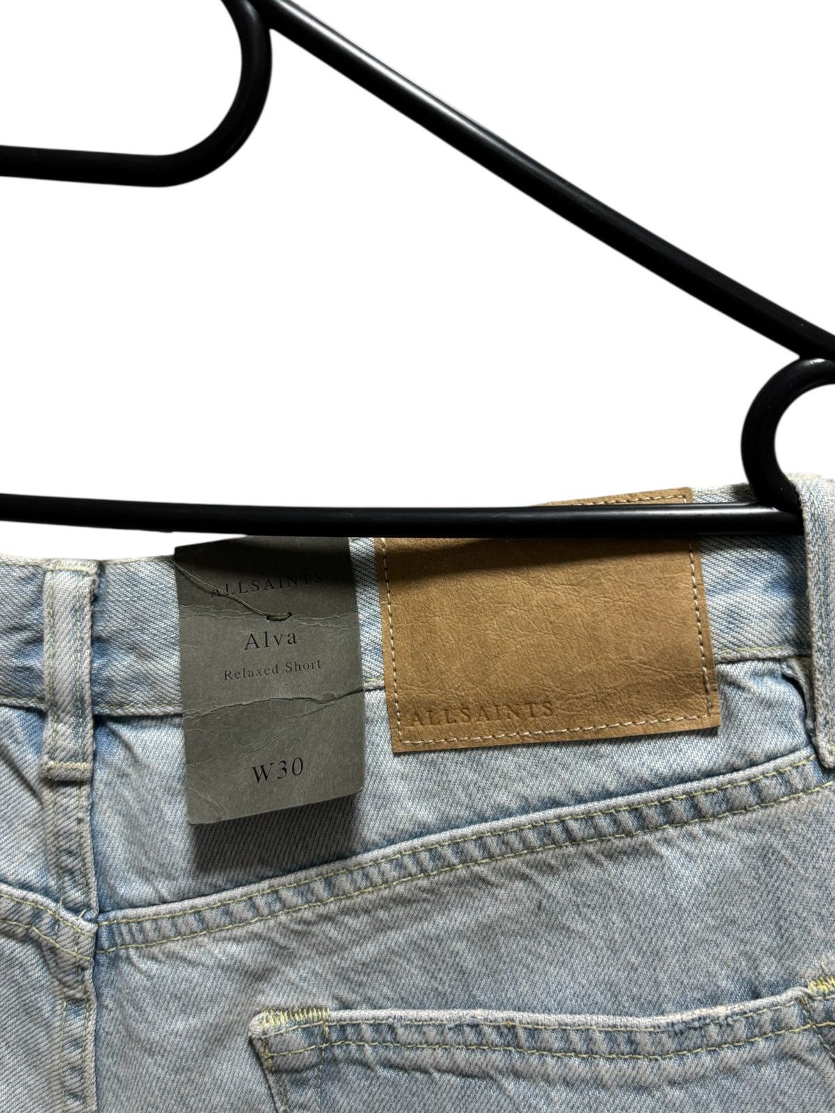 Allsaints NEW! Allsaints Shorts Denim Distressed Y2K Punk Size US 30 / EU 46 - 7 Thumbnail