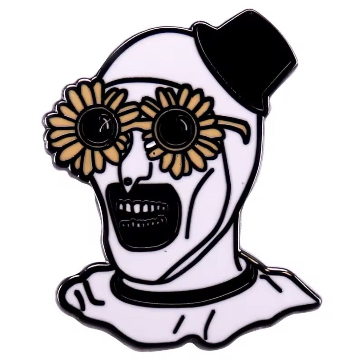 Designer Halloween horror enamal brooch Size ONE SIZE - 1 Thumbnail