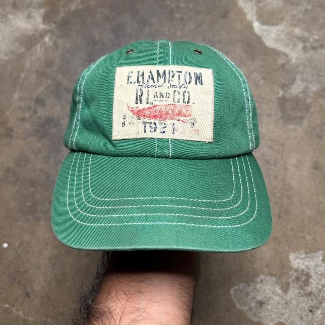 Polo Ralph Lauren Stadium P-Wing Indigo 1992 Boonie Bucket Hat