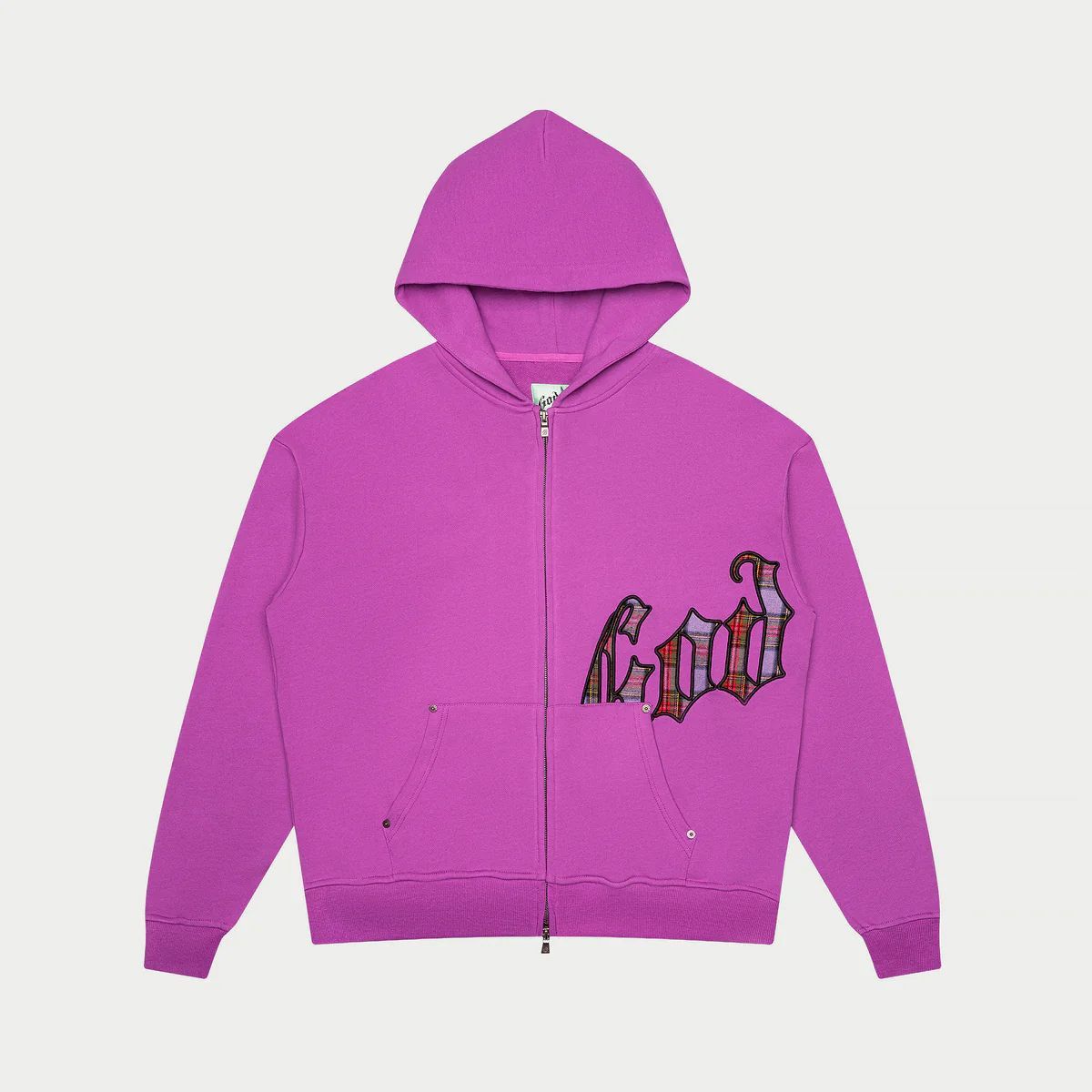 Godspeed Godspeed 'OG Logo Plaid' Pink Hoodie Size US S / EU 44-46 / 1 - 1 Preview