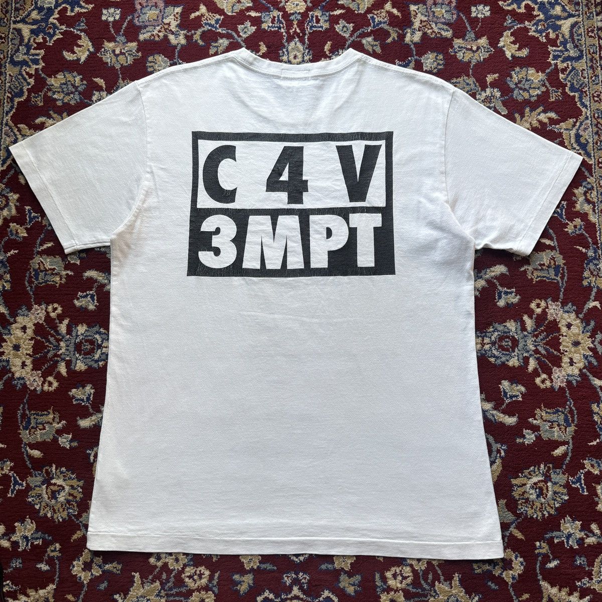 Cav Empt C E Cav Empt Women Portrait tee Japanese streetwear Brand Size US XL / EU 56 / 4 - 4 Thumbnail