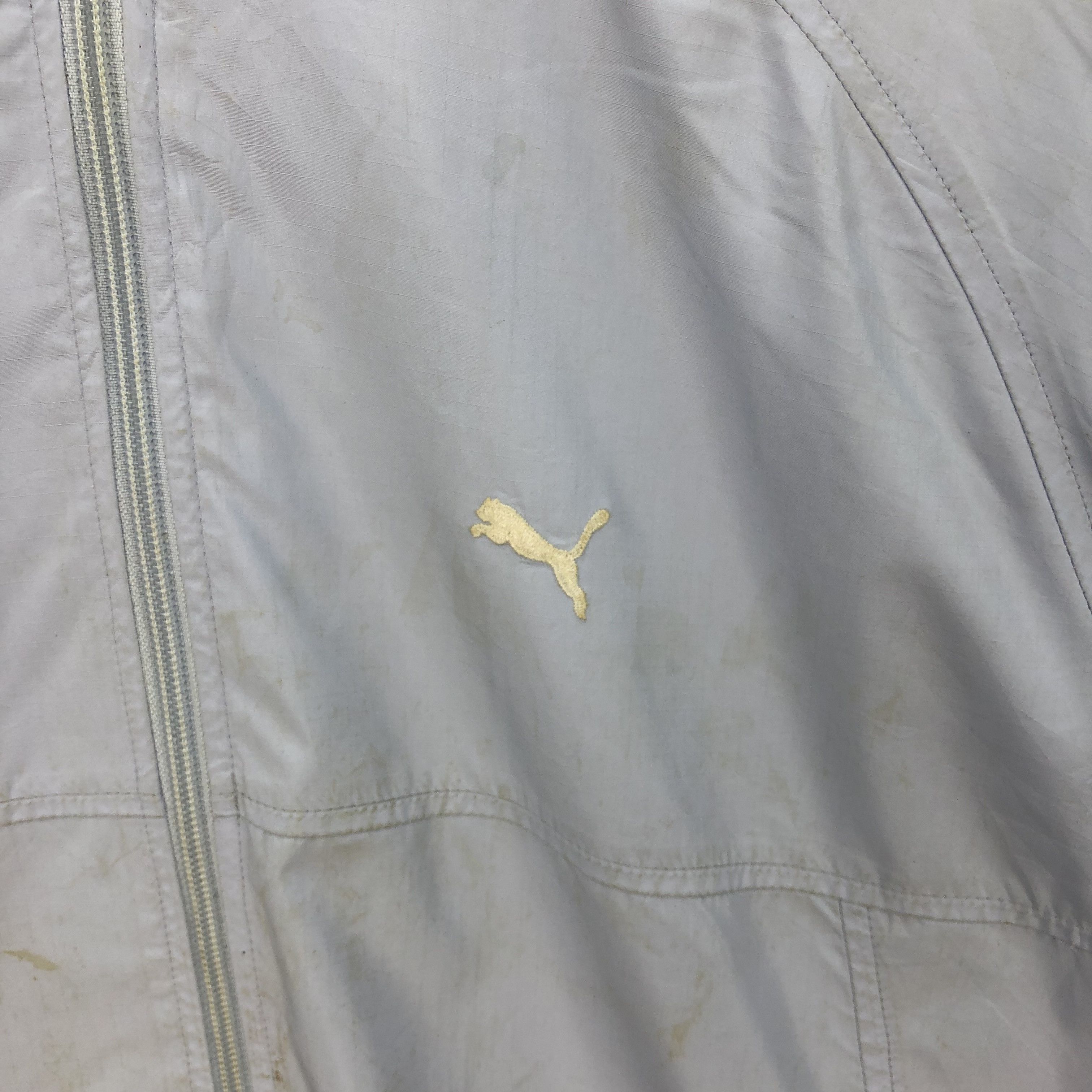 Puma × Vintage Vintage Puma Windbreaker Zipper Jacket Size US L / EU 52-54 / 3 - 5 Thumbnail