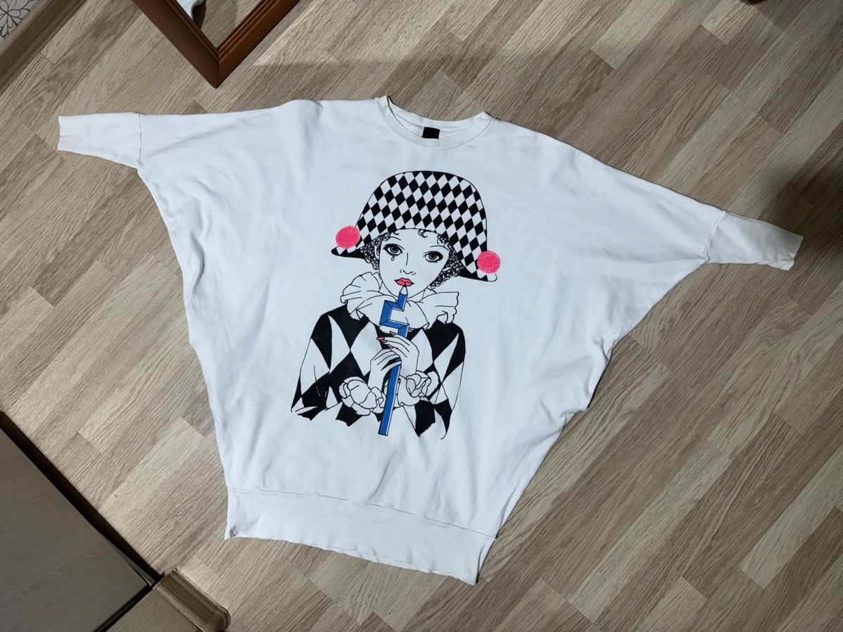Bernhard Willhelm × Designer Bernhard Willhelm oversized Avant Garde sweatshirt Size L / US 10 / IT 46 - 3 Thumbnail